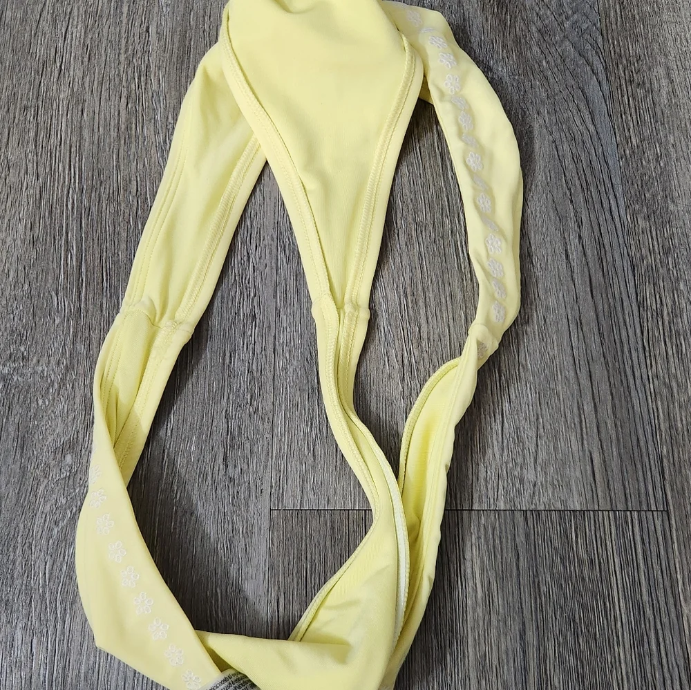 New!Pink x Frankies Bikini Popcorn Yellow Thong Rosemary Itsy‎ Bikini Bottoms